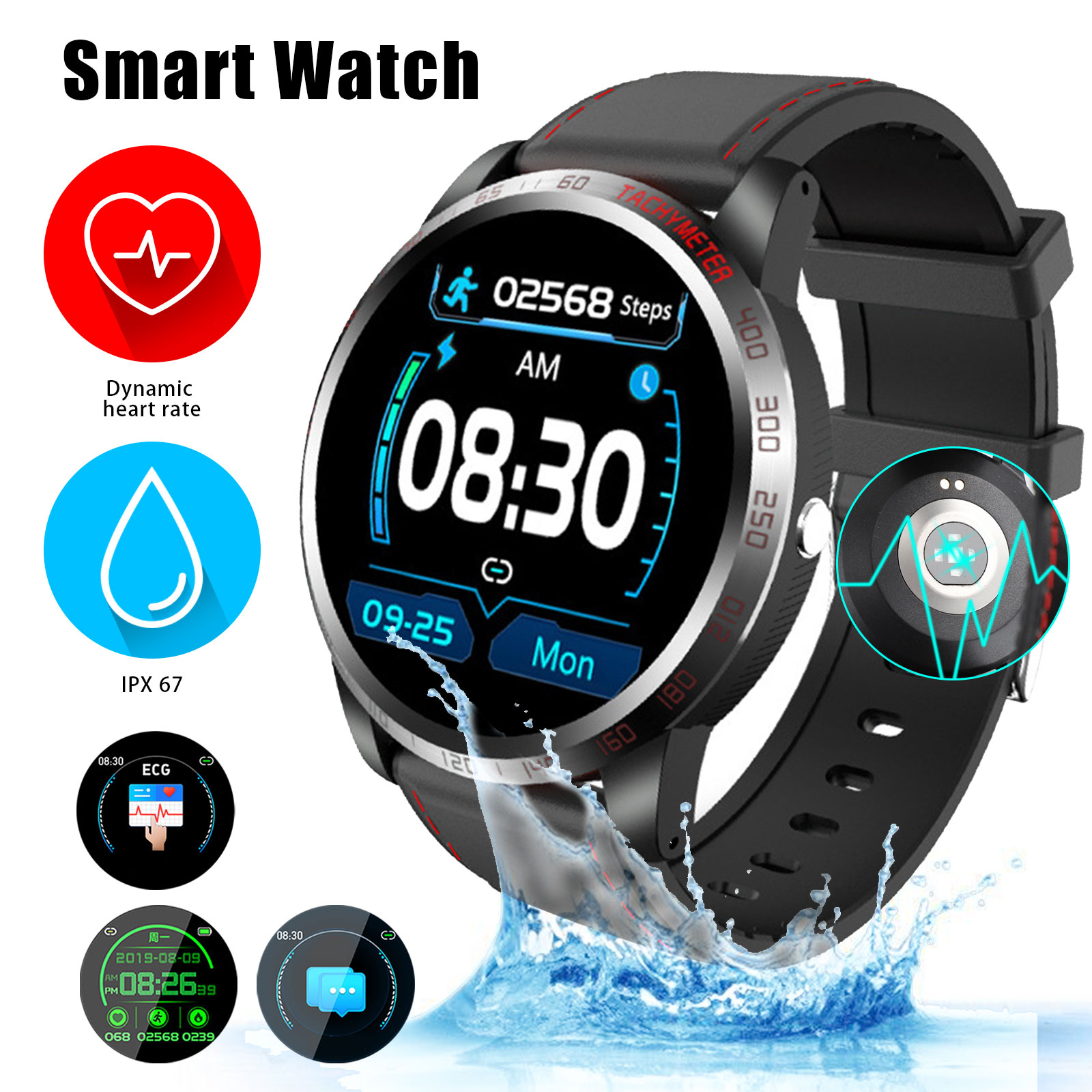 waterproof health watch